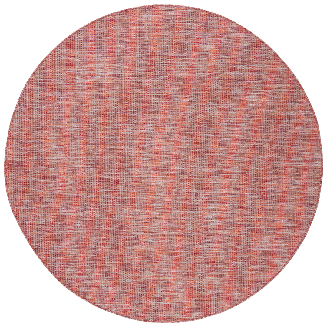 SAFAVIEH Outdoor CY8403-36522 Courtyard Red / Red Rug Image 1