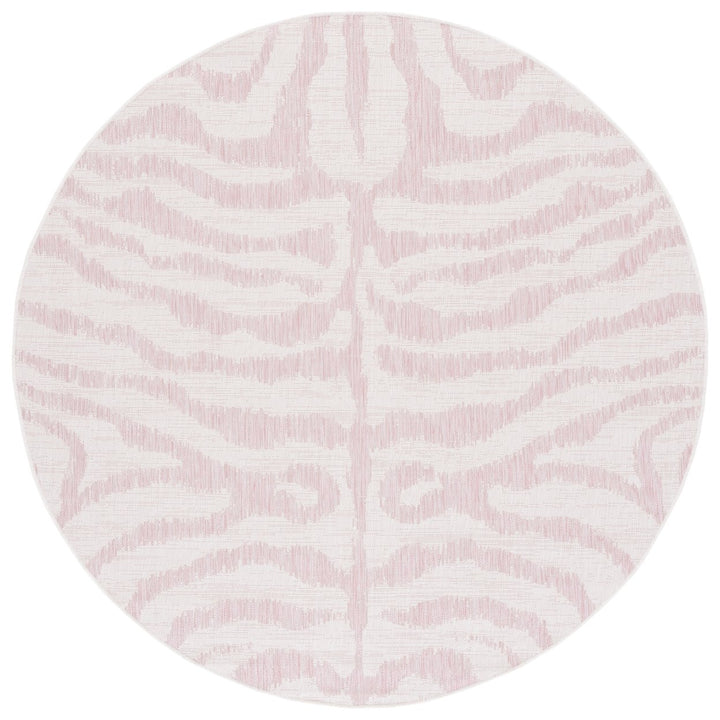 SAFAVIEH CY8444-56212 Courtyard Ivory / Pink Image 1