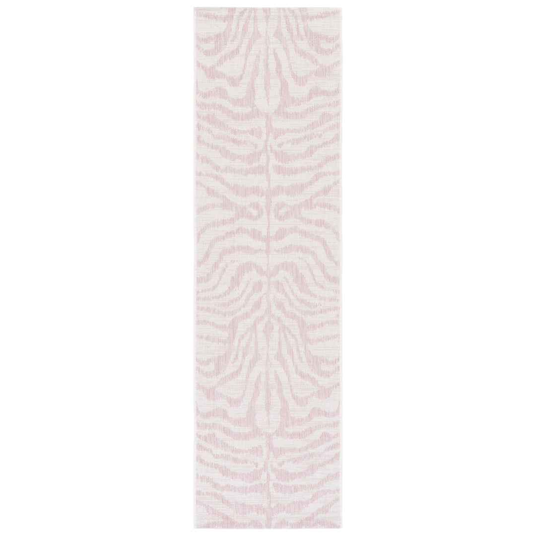 SAFAVIEH CY8444-56212 Courtyard Ivory / Pink Image 3