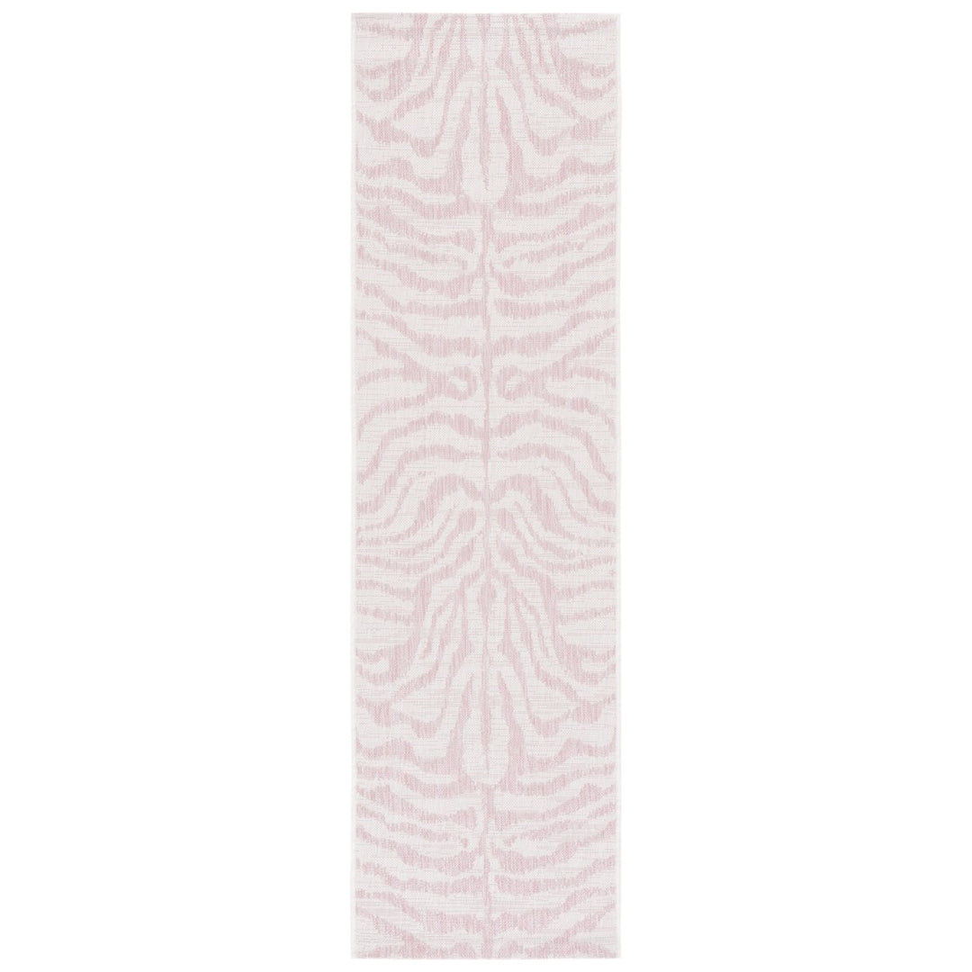 SAFAVIEH CY8444-56212 Courtyard Ivory / Pink Image 1