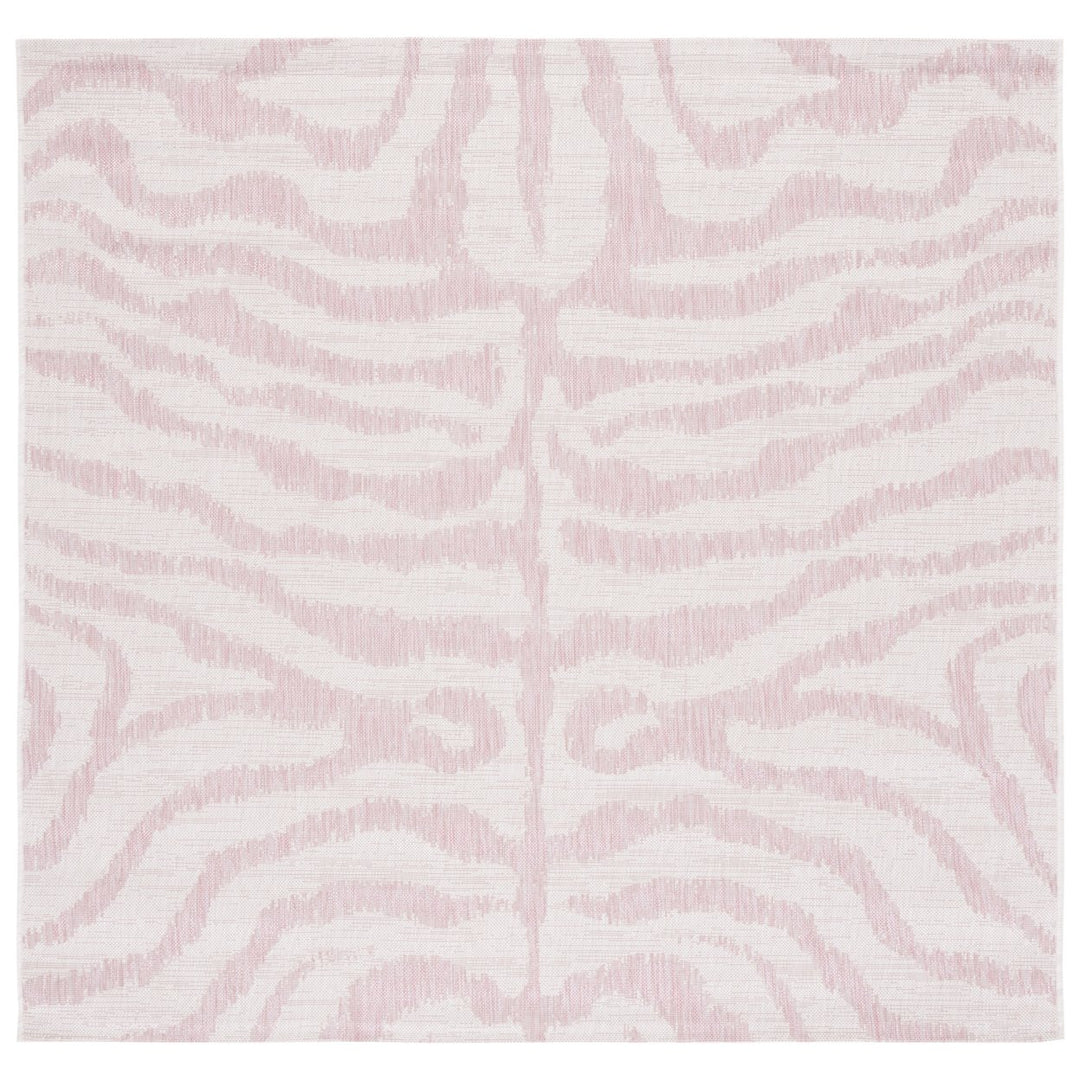 SAFAVIEH CY8444-56212 Courtyard Ivory / Pink Image 4