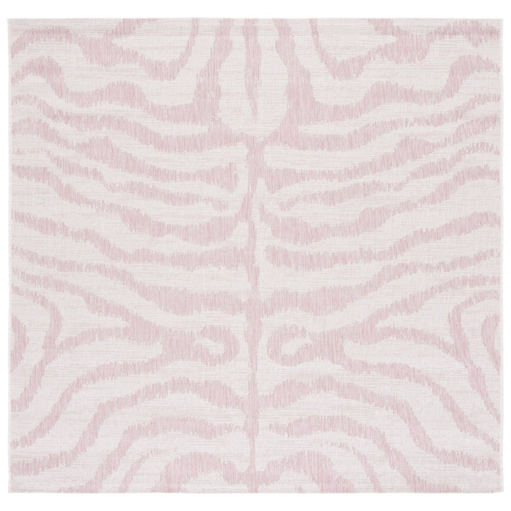 SAFAVIEH CY8444-56212 Courtyard Ivory / Pink Image 4