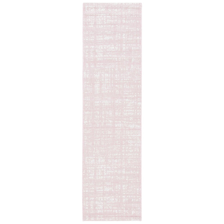 SAFAVIEH Outdoor CY8451-56221 Courtyard Pink / Ivory Rug Image 6