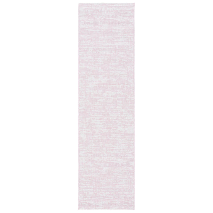 SAFAVIEH Outdoor CY8452-56221 Courtyard Pink / Ivory Rug Image 6