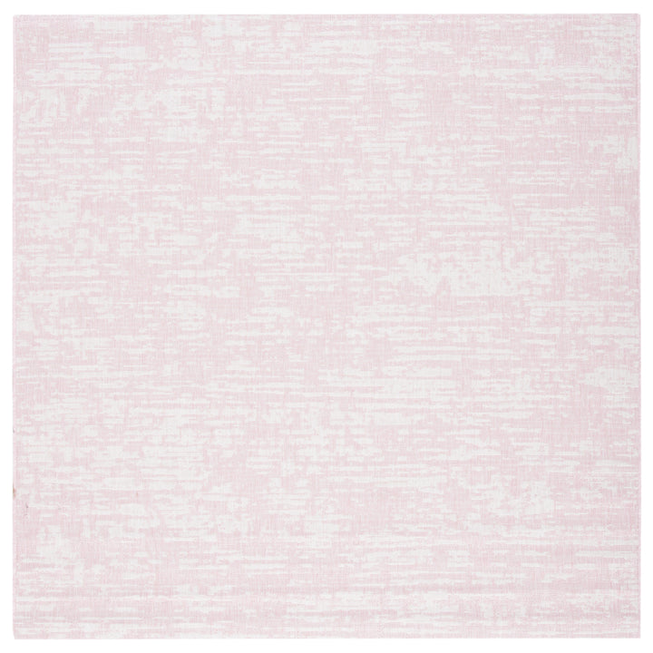 SAFAVIEH Outdoor CY8452-56221 Courtyard Pink / Ivory Rug Image 7