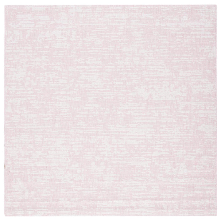 SAFAVIEH Outdoor CY8452-56221 Courtyard Pink / Ivory Rug Image 1