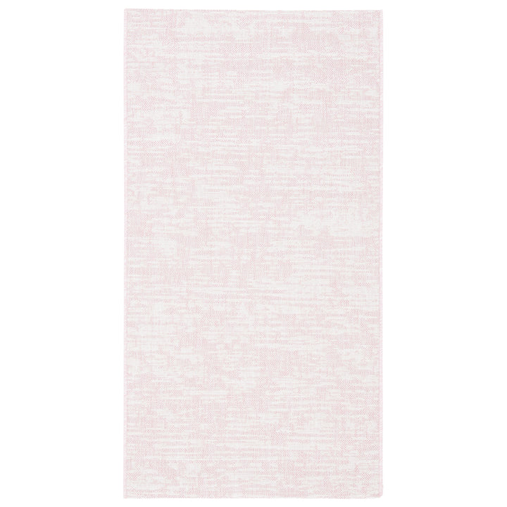 SAFAVIEH Outdoor CY8452-56221 Courtyard Pink / Ivory Rug Image 10