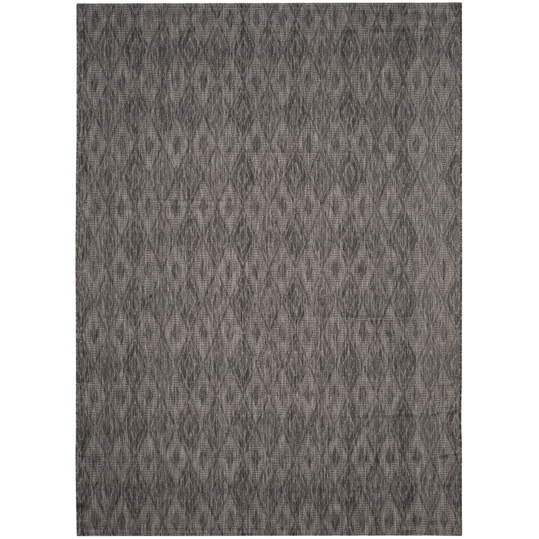 SAFAVIEH Outdoor CY8522-36622 Courtyard Black / Black Rug Image 9