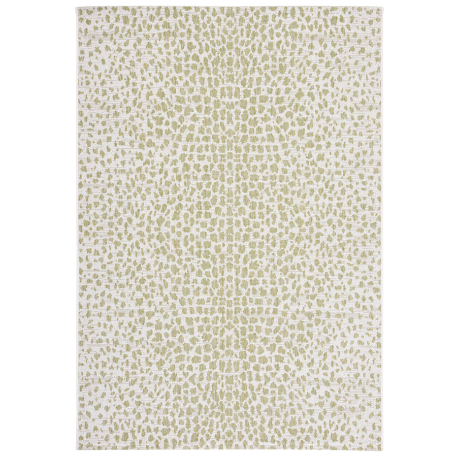 SAFAVIEH CY8505-52712 Courtyard Ivory / Sage Green Image 1