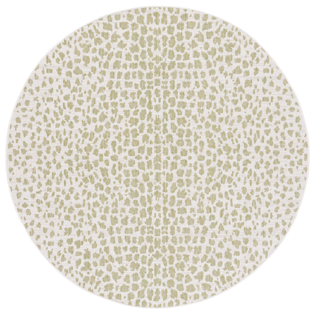 SAFAVIEH CY8505-52712 Courtyard Ivory / Sage Green Image 2