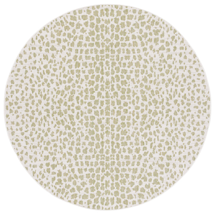 SAFAVIEH CY8505-52712 Courtyard Ivory / Sage Green Image 2