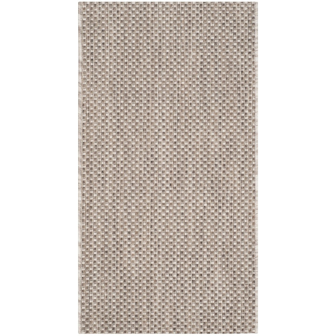 SAFAVIEH Outdoor CY8521-36312 Courtyard Natural / Cream Rug Image 1