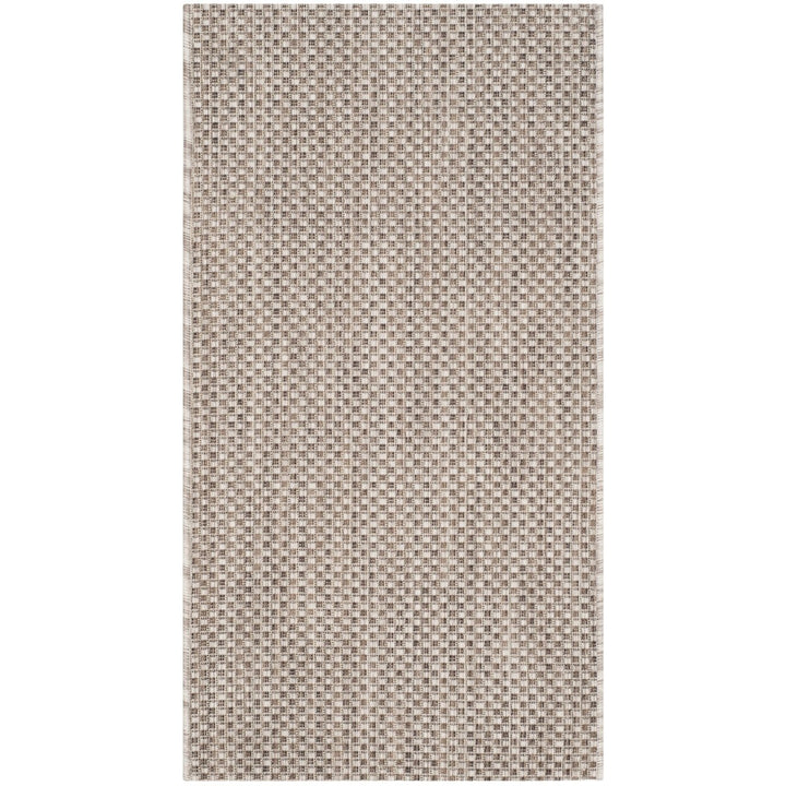 SAFAVIEH Outdoor CY8521-36312 Courtyard Natural / Cream Rug Image 1