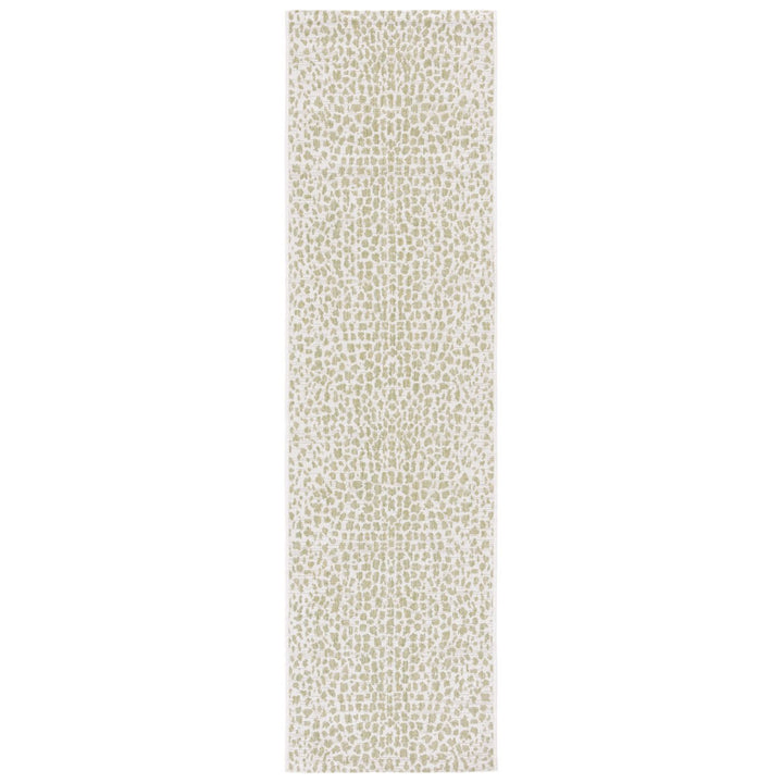 SAFAVIEH CY8505-52712 Courtyard Ivory / Sage Green Image 1