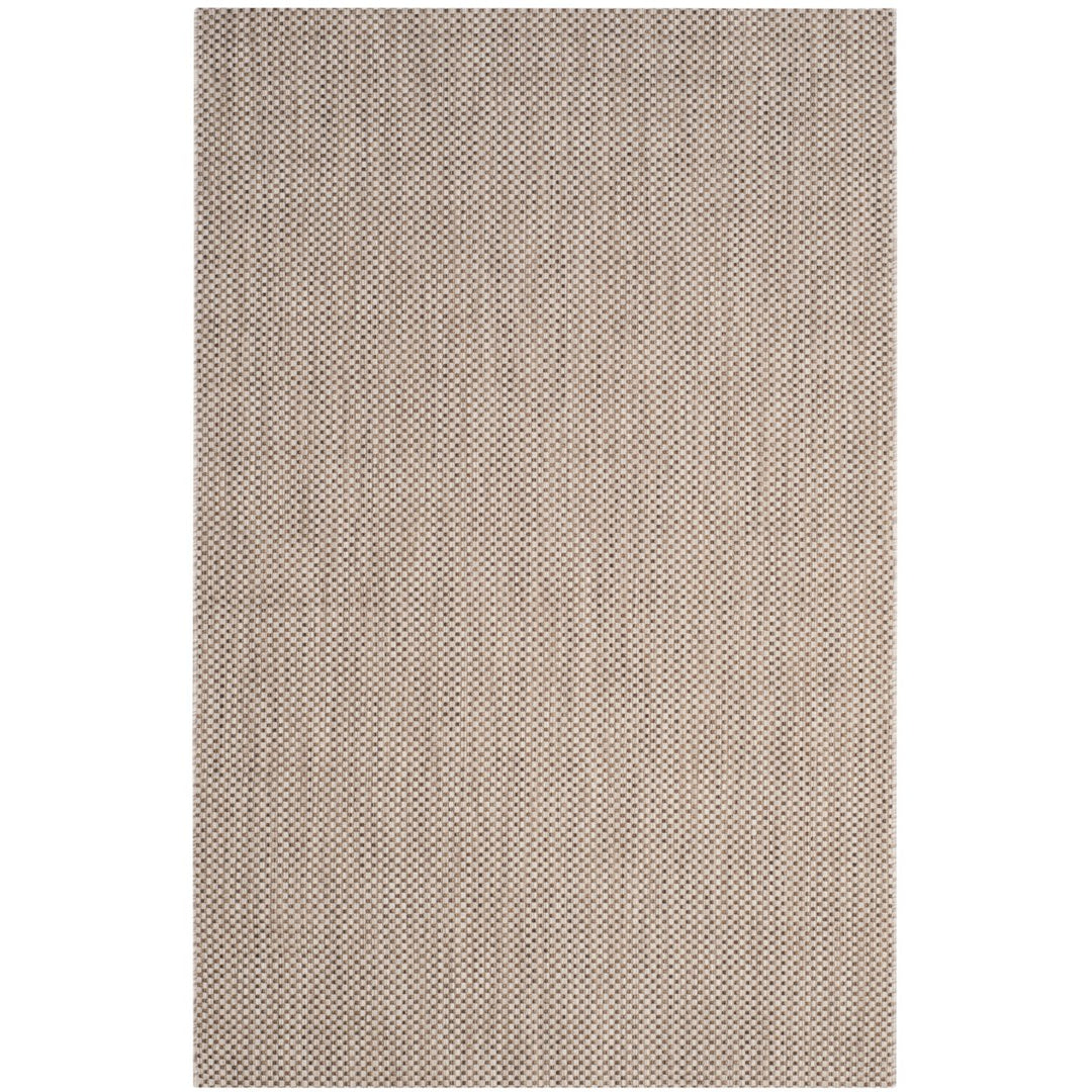 SAFAVIEH Outdoor CY8521-36312 Courtyard Natural / Cream Rug Image 1