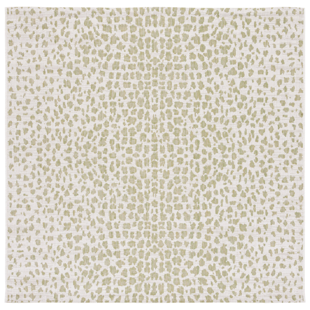 SAFAVIEH CY8505-52712 Courtyard Ivory / Sage Green Image 4