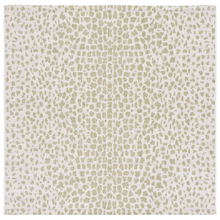 SAFAVIEH CY8505-52712 Courtyard Ivory / Sage Green Image 4