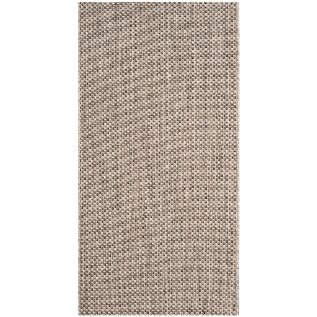 SAFAVIEH Outdoor CY8521-36312 Courtyard Natural / Cream Rug Image 1