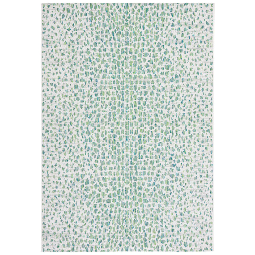 SAFAVIEH CY8505-55712 Courtyard Ivory / Green Image 1