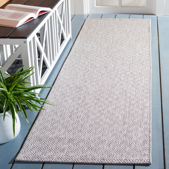 SAFAVIEH Outdoor CY8520-36311 Courtyard Beige / Beige Rug Image 3