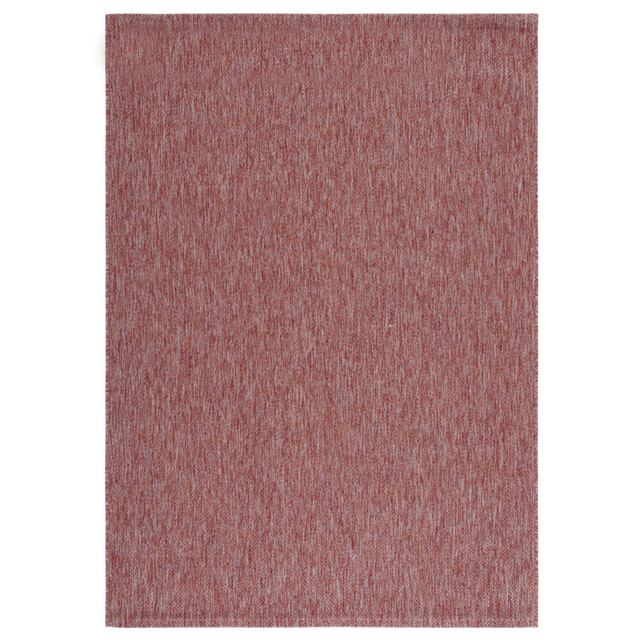 SAFAVIEH Outdoor CY8520-36522 Courtyard Red / Red Rug Image 8