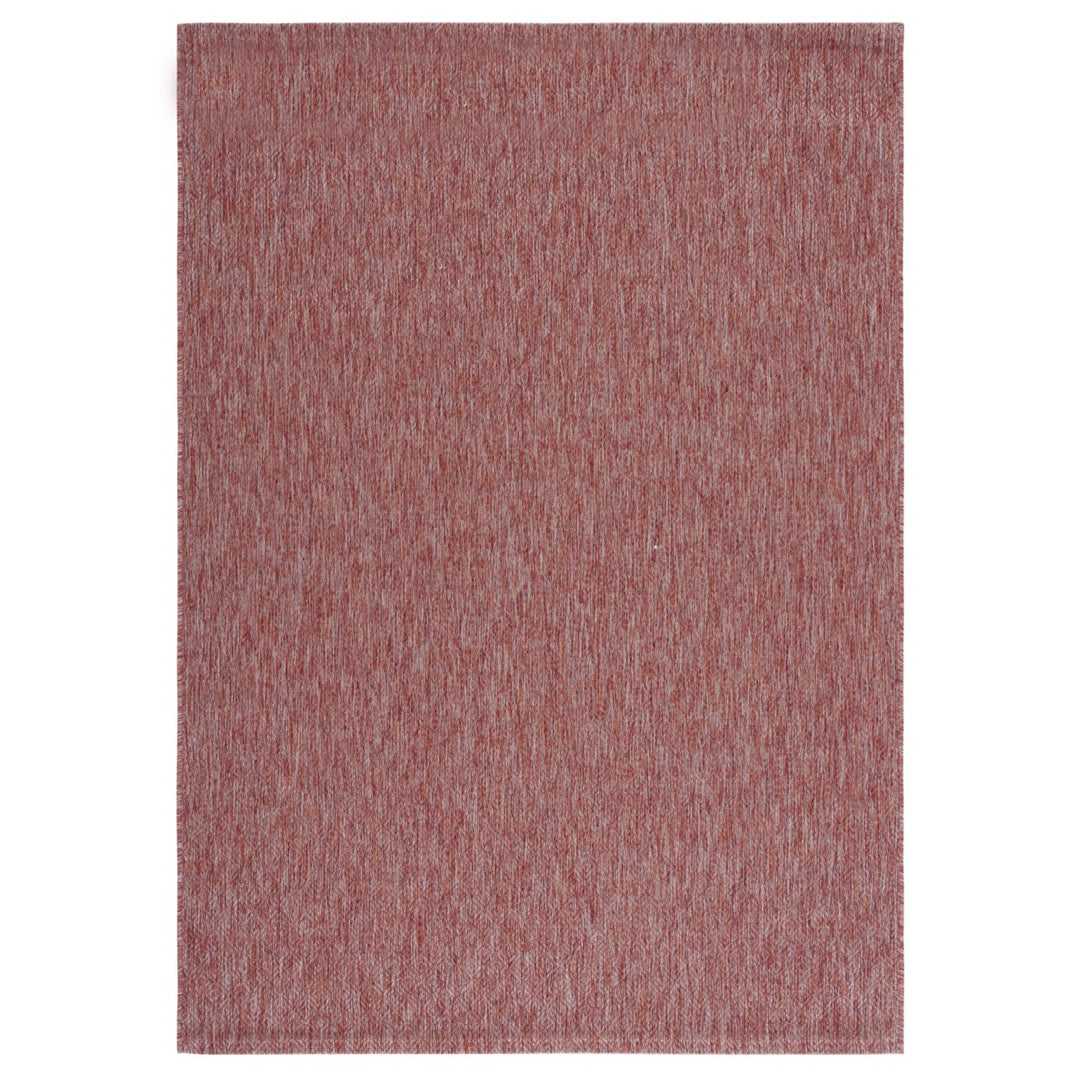 SAFAVIEH Outdoor CY8520-36522 Courtyard Red / Red Rug Image 1