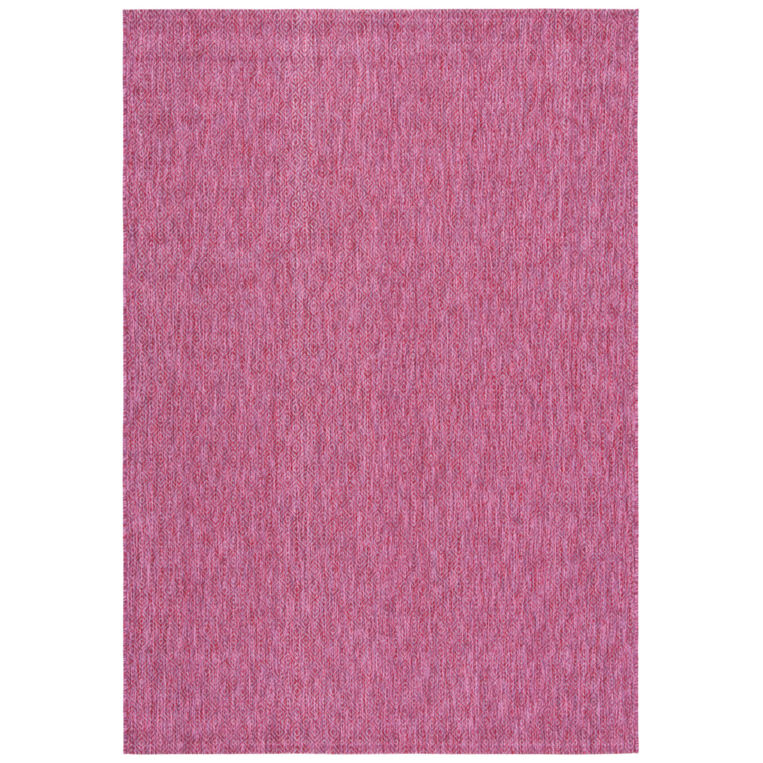 SAFAVIEH Outdoor CY8520-55922 Courtyard Collection Red Rug Image 4