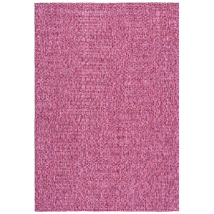 SAFAVIEH Outdoor CY8520-55922 Courtyard Collection Red Rug Image 1