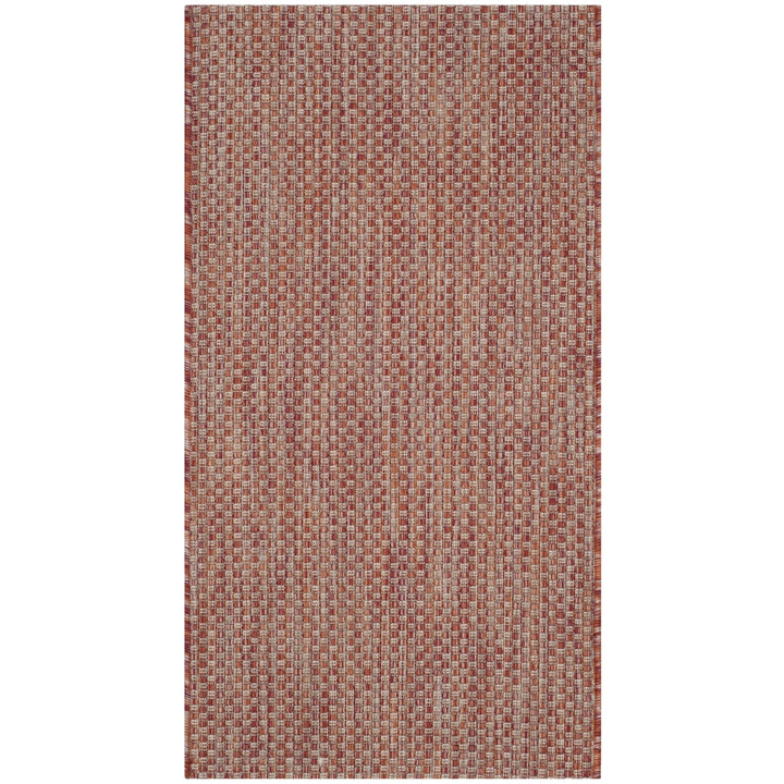 SAFAVIEH Outdoor CY8521-36521 Courtyard Beige / Brown Rug Image 3