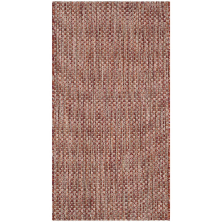 SAFAVIEH Outdoor CY8521-36521 Courtyard Beige / Brown Rug Image 1