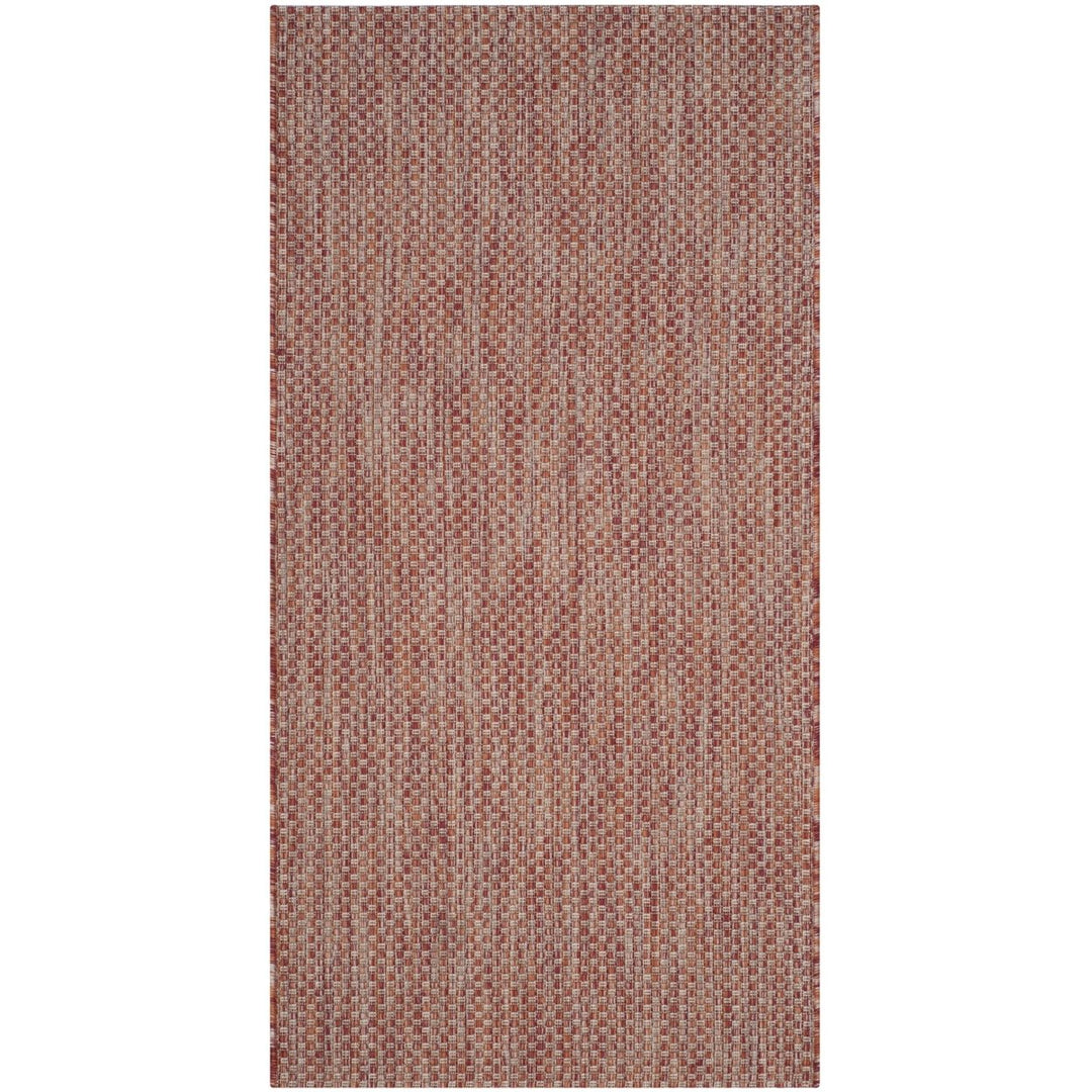 SAFAVIEH Outdoor CY8521-36521 Courtyard Beige / Brown Rug Image 1