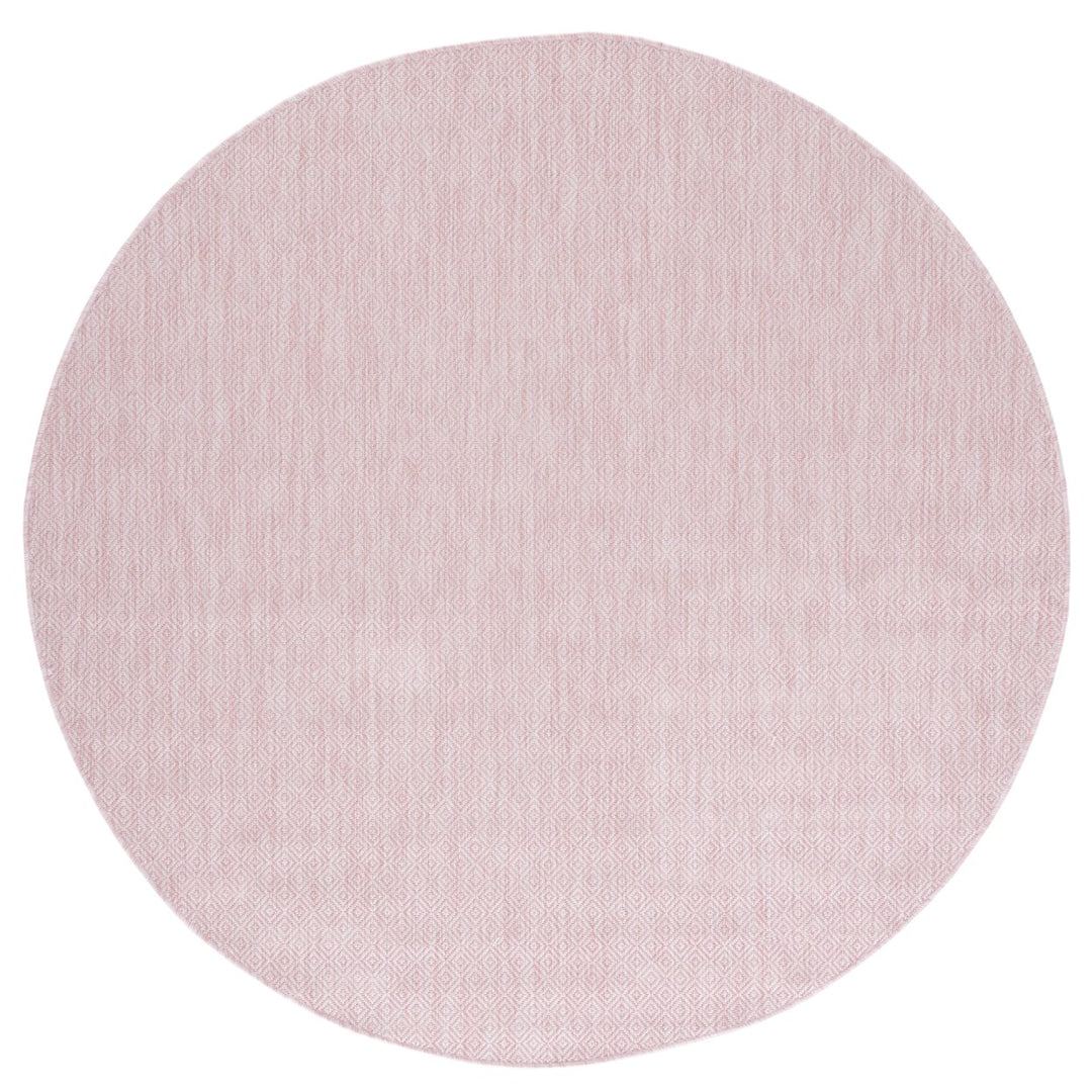 SAFAVIEH Outdoor CY8520-56222 Courtyard Soft Pink / - Rug Image 5