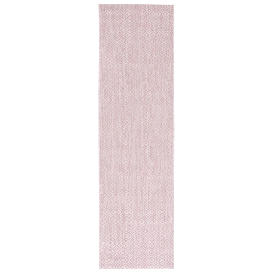 SAFAVIEH Outdoor CY8520-56222 Courtyard Soft Pink / - Rug Image 6