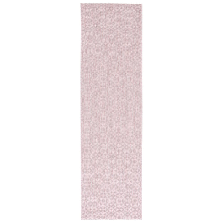 SAFAVIEH Outdoor CY8520-56222 Courtyard Soft Pink / - Rug Image 6