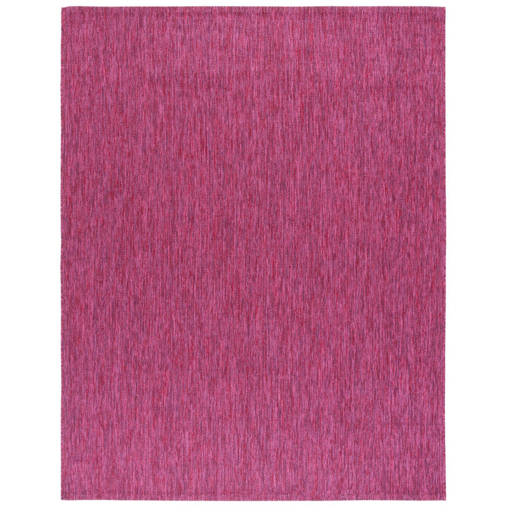 SAFAVIEH Outdoor CY8520-55922 Courtyard Collection Red Rug Image 1