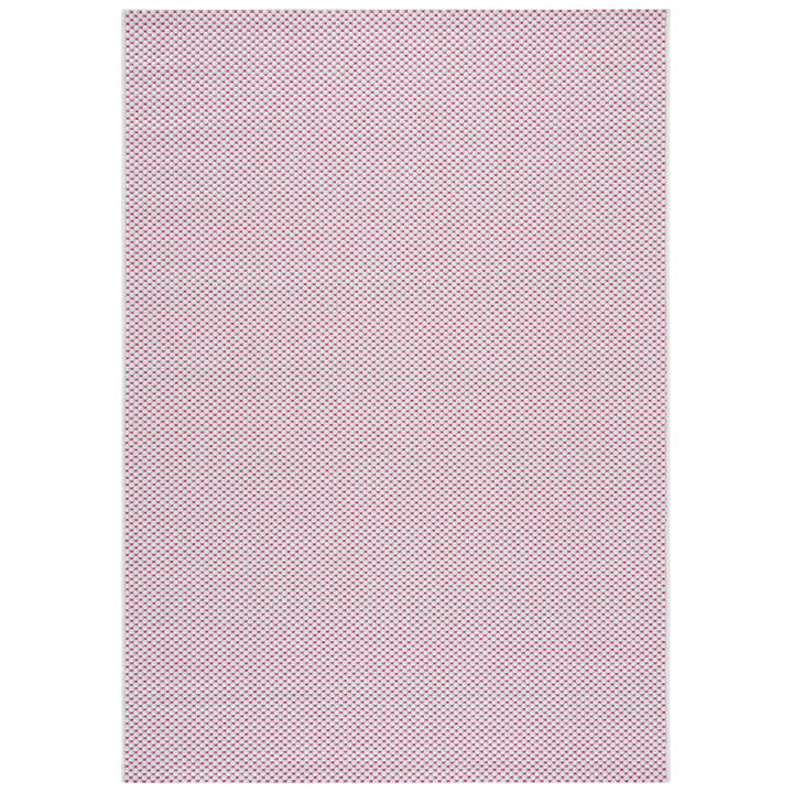 SAFAVIEH Outdoor CY8521-53812 Courtyard Ivory / Pink Rug Image 1