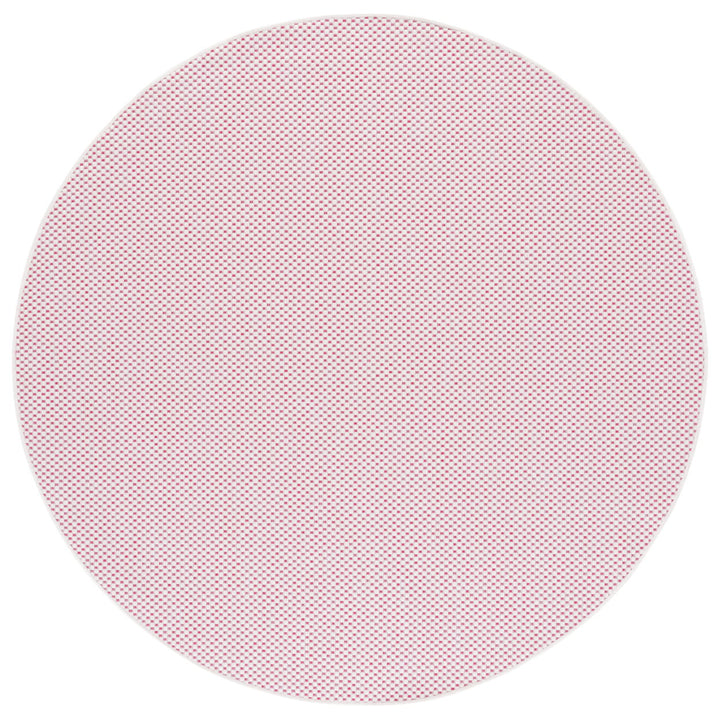 SAFAVIEH Outdoor CY8521-53812 Courtyard Ivory / Pink Rug Image 1