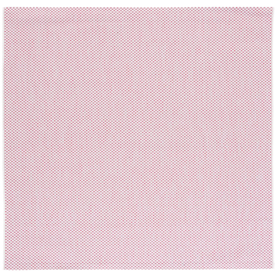 SAFAVIEH Outdoor CY8521-53812 Courtyard Ivory / Pink Rug Image 1