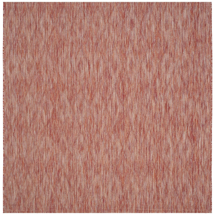 SAFAVIEH Outdoor CY8522-36522 Courtyard Red / Red Rug Image 1
