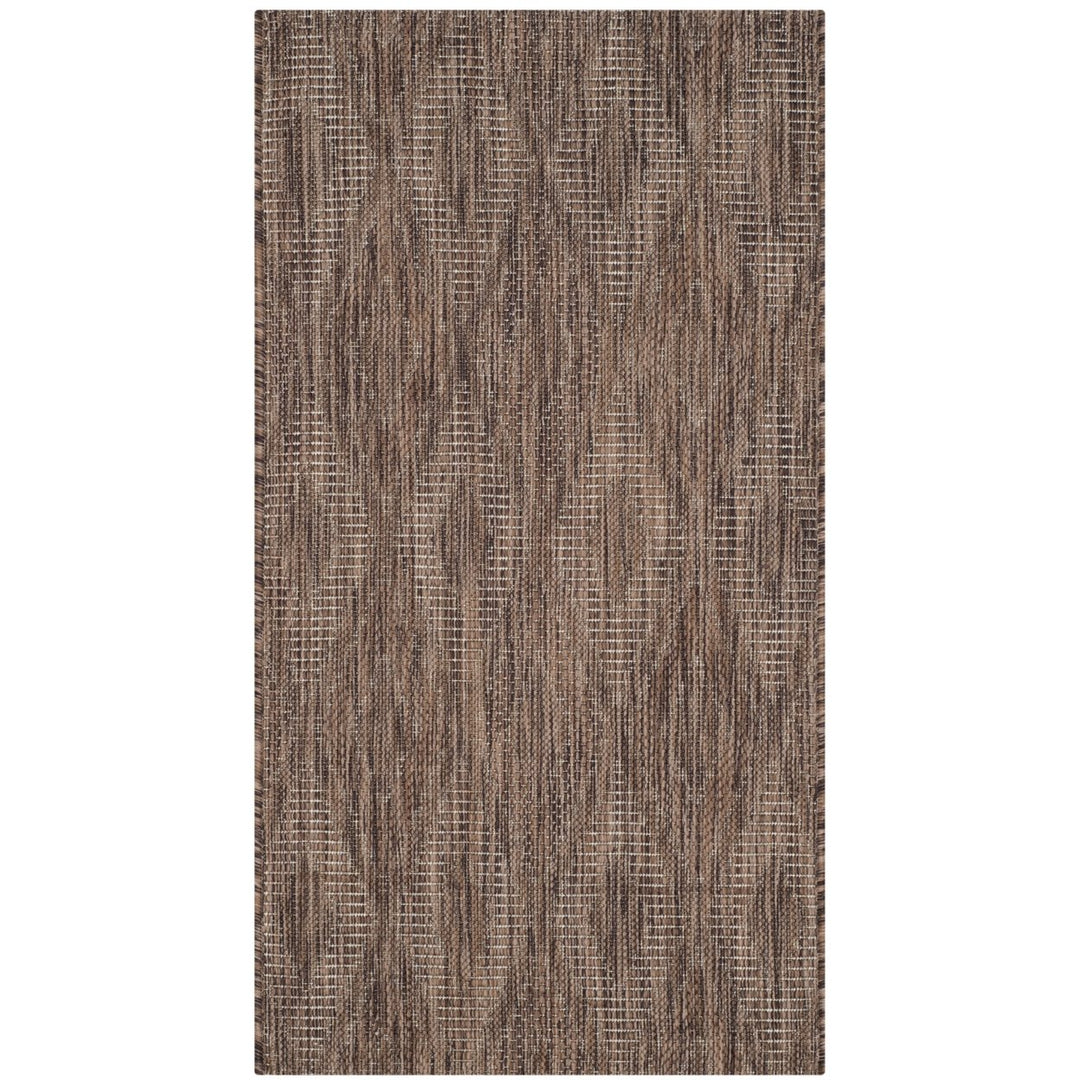 SAFAVIEH CY8522-36322 Courtyard Brown / Brown Image 1