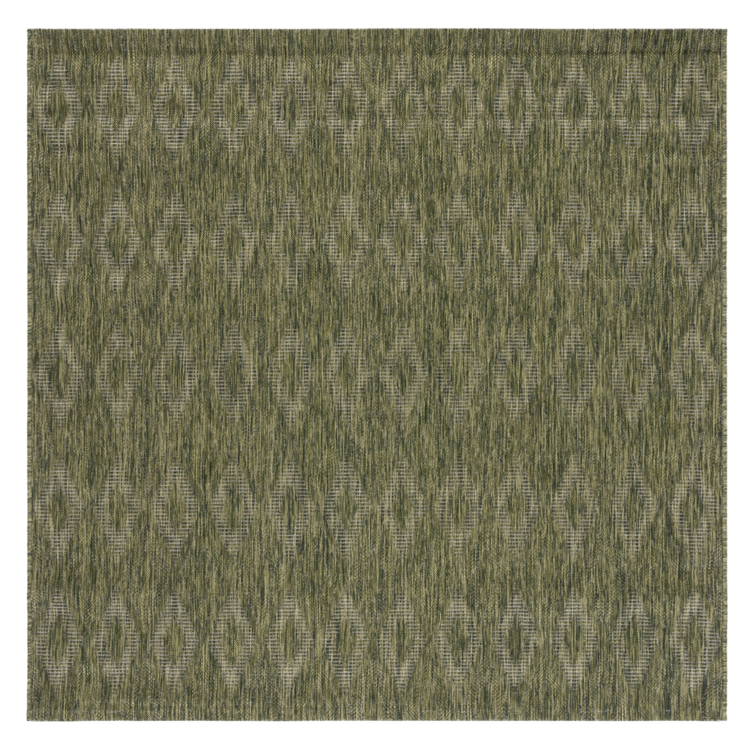 SAFAVIEH Outdoor CY8522-37922 Courtyard Collection Olive Rug Image 5