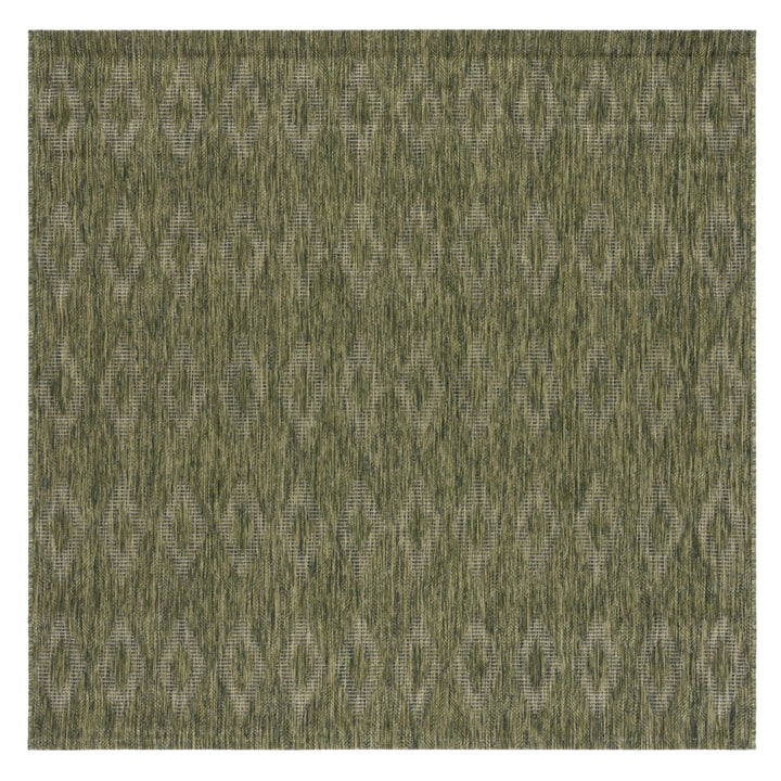 SAFAVIEH Outdoor CY8522-37922 Courtyard Collection Olive Rug Image 1