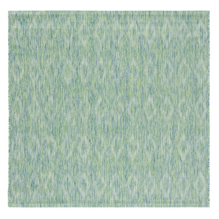 SAFAVIEH Outdoor CY8522-55722 Courtyard Collection Green Rug Image 7