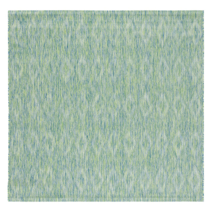 SAFAVIEH Outdoor CY8522-55722 Courtyard Collection Green Rug Image 1