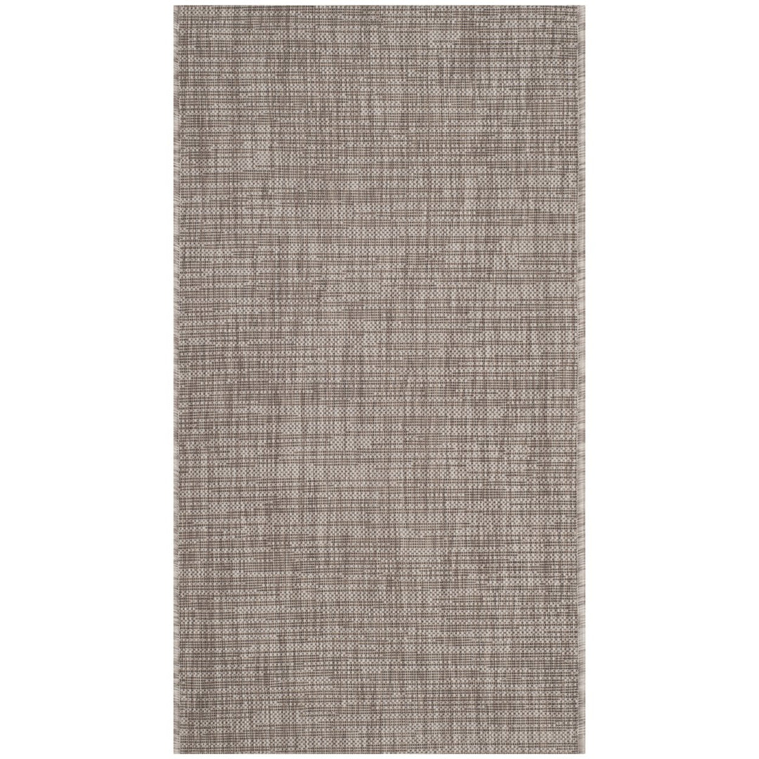 SAFAVIEH Outdoor CY8576-36311 Courtyard Light Brown Rug Image 1