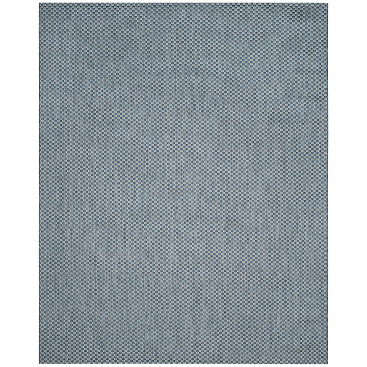 SAFAVIEH CY8653-36821 Courtyard Blue / Light Grey Image 1