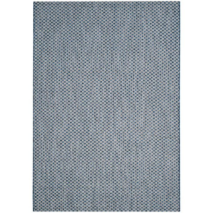 SAFAVIEH CY8653-36821 Courtyard Blue / Light Grey Image 6