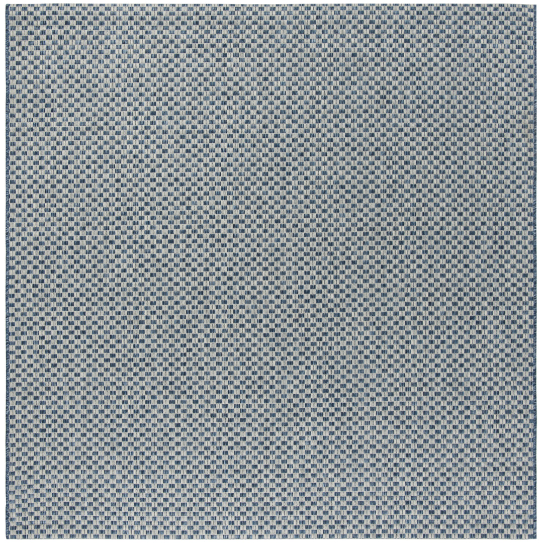 SAFAVIEH CY8653-36821 Courtyard Blue / Light Grey Image 7