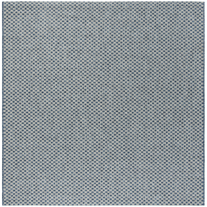 SAFAVIEH CY8653-36821 Courtyard Blue / Light Grey Image 7