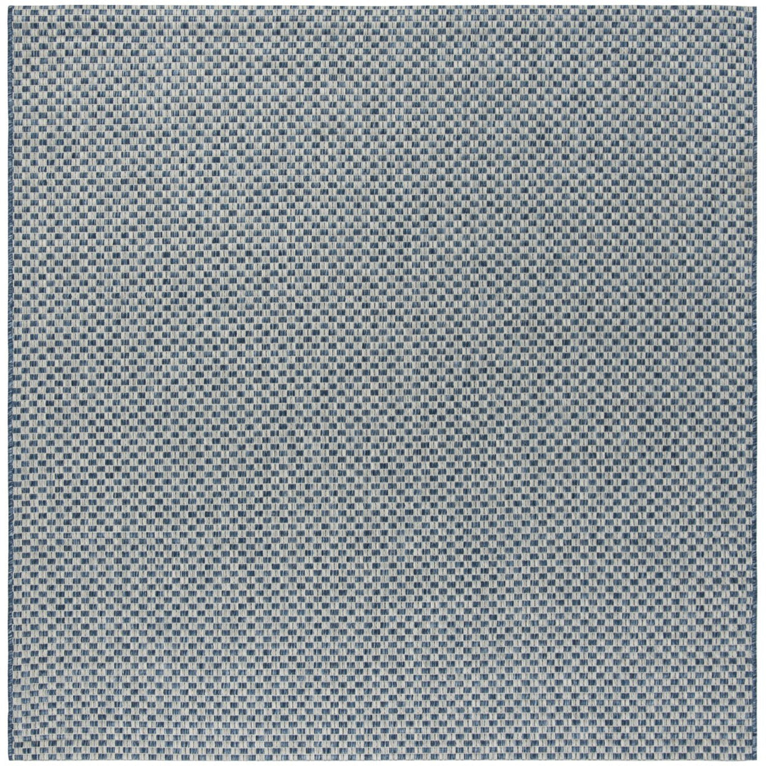 SAFAVIEH CY8653-36821 Courtyard Blue / Light Grey Image 1